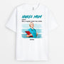 1849AUS1 personalized nurse mom t shirt