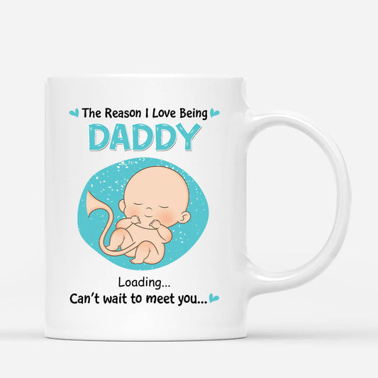 1850MUS1 personalized the reason i love being mommy daddy mug_62f4aff9 8009 4bdd 8629 de99e52a1646