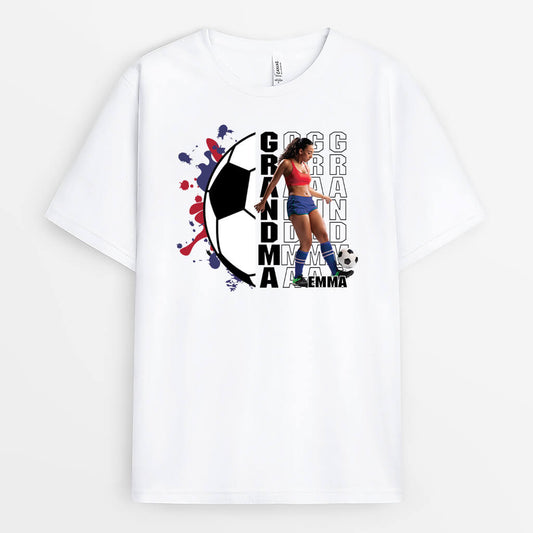 1855AUS2 personalized sporty mommy t shirt