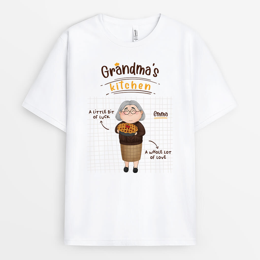 1891AUS1 personalized moms kitchen t shirt