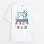 1893AUS1 personalized mommy grandma sewing machine t shirt