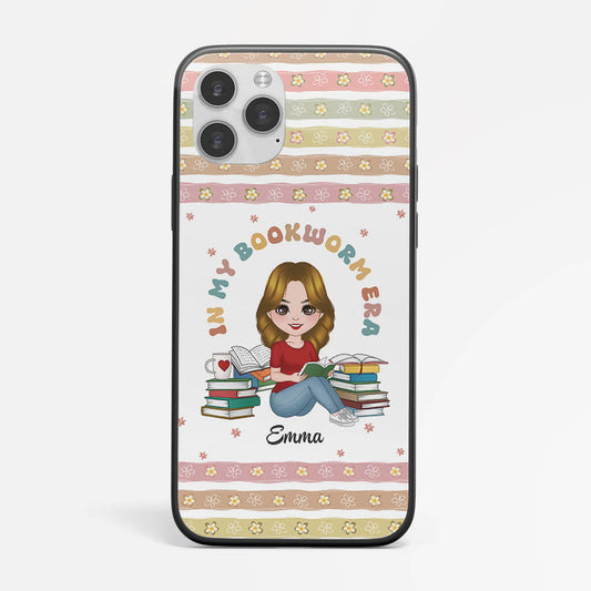 1898FUS1 personalized in my bookworm era phone case
