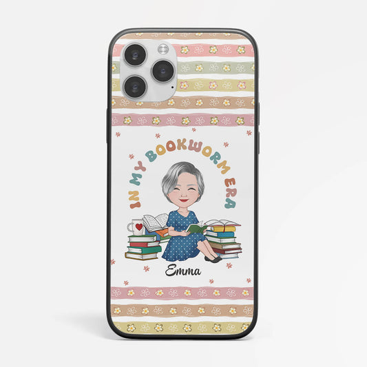1898FUS2 personalized in my bookworm era phone case
