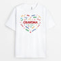 1912AUS1 personalized grandkids love grandma t shirt
