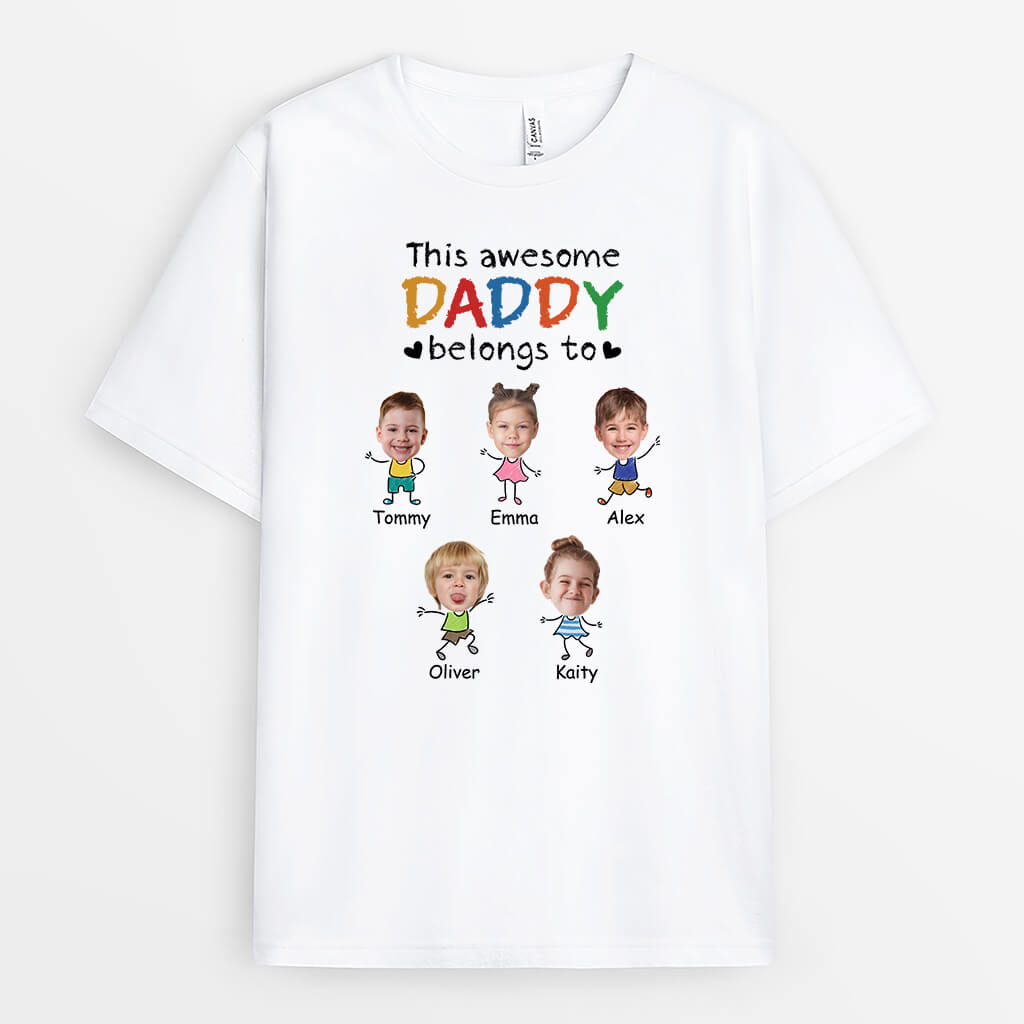 1913AUS2 personalized this grandad belongs to t shirt