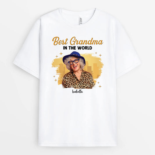 1920AUS2 personalized best mom in the world t shirt