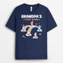1951AUS2 personalized daddys grandpas bear gang t shirt
