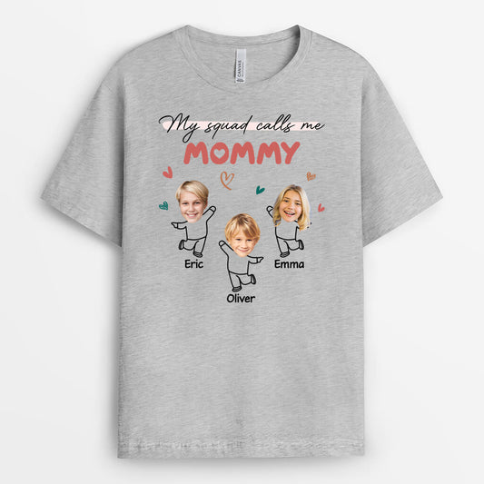 1962AUS2 personalized my squad calls me grandpa daddy t shirt