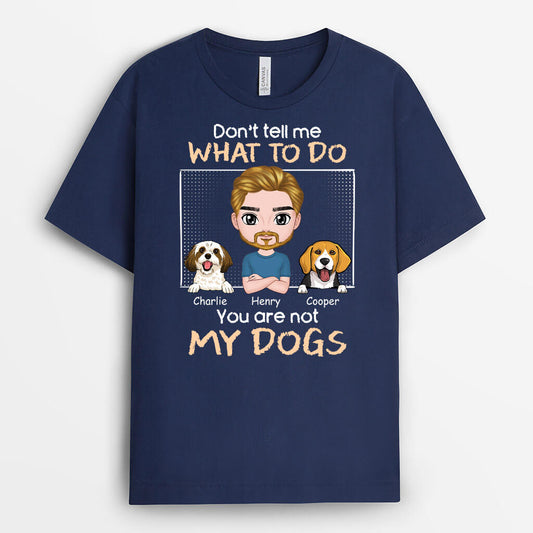 1981AUS2 personalized youre not my dogs t shirt