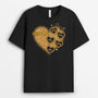 2007AUS1 personalized grandma with kids name t shirt