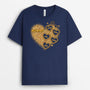 2007AUS2 personalized grandma with kids name t shirt