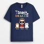 2010AUS2 personalized the snack dealer  cats t shirt