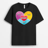 2016AUS1 personalized grandma puzzle heart t shirt