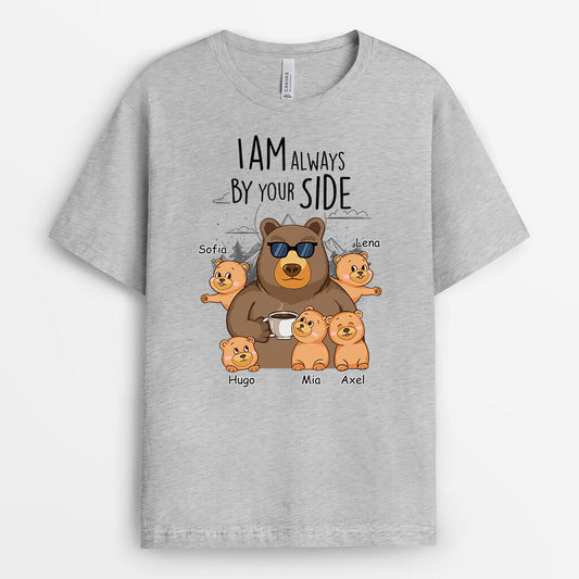 2020AUS1 personalized i am always by your side  papa t shirt_2