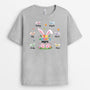 2034AUS2 personalized grandmas peeeps t shirt