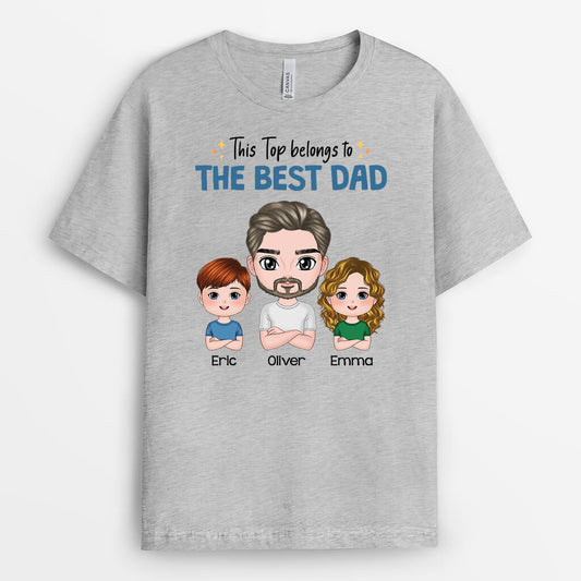 2041AUS2 personalized this top belongs to the best mom t shirt_833214ac 3792 44c7 bc98 be683934e0ec