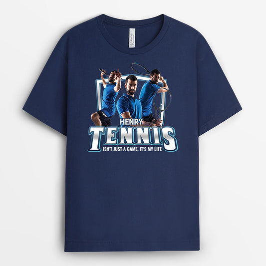 2069AUS2 personalised football isnt just a game its my life t shirt
