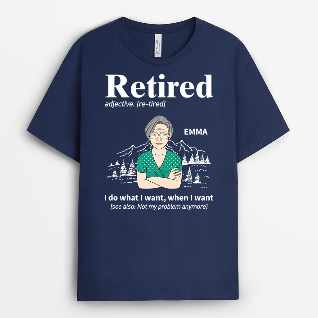 2071AUS2 personalized i do what i want when i want t shirt