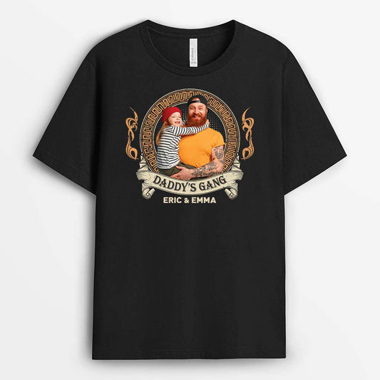 2082AUS1 personalized daddys gang t shirt