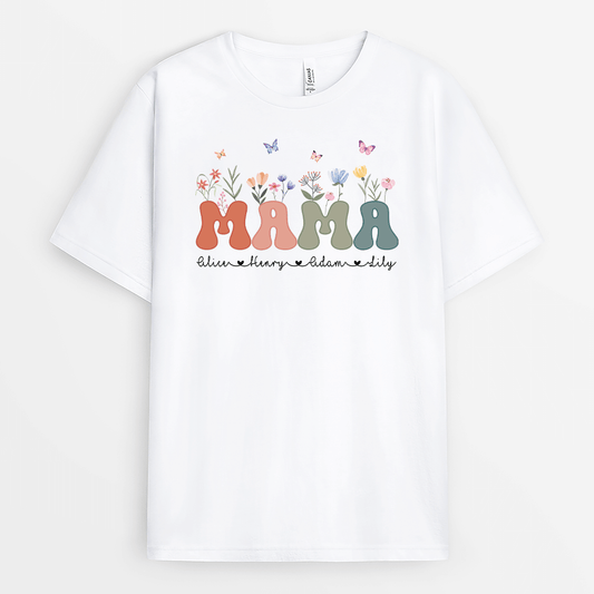 2115AUS1 personalized mamas garden t shirt