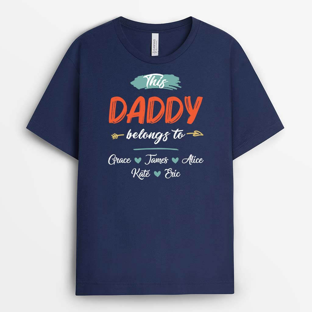 2130AUS2 personalized this mommy grandma belongs to t shirt