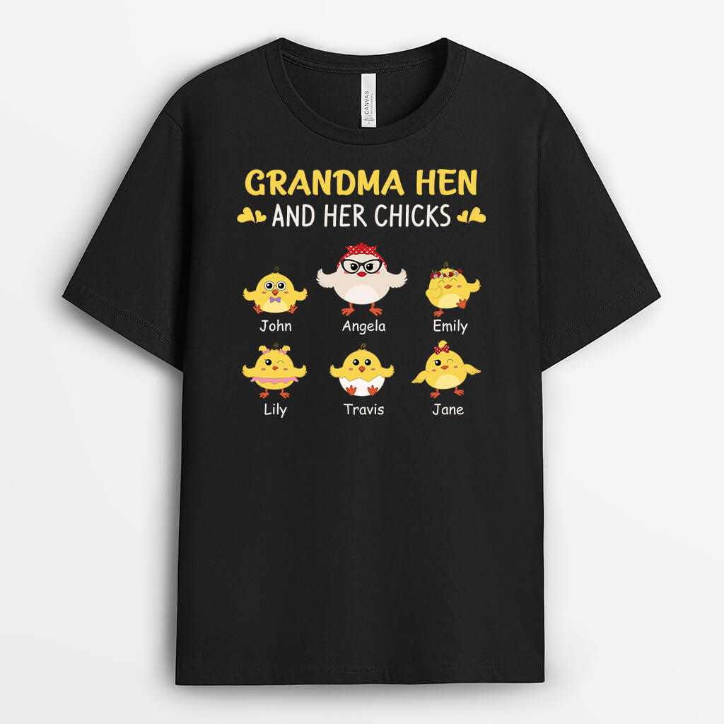 2144AUS1 personalized if nannies were flowers wed pick you t shirt