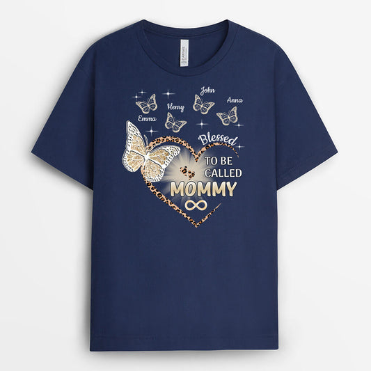 2147AUS2 personalized blessed to be called grandma t shirt