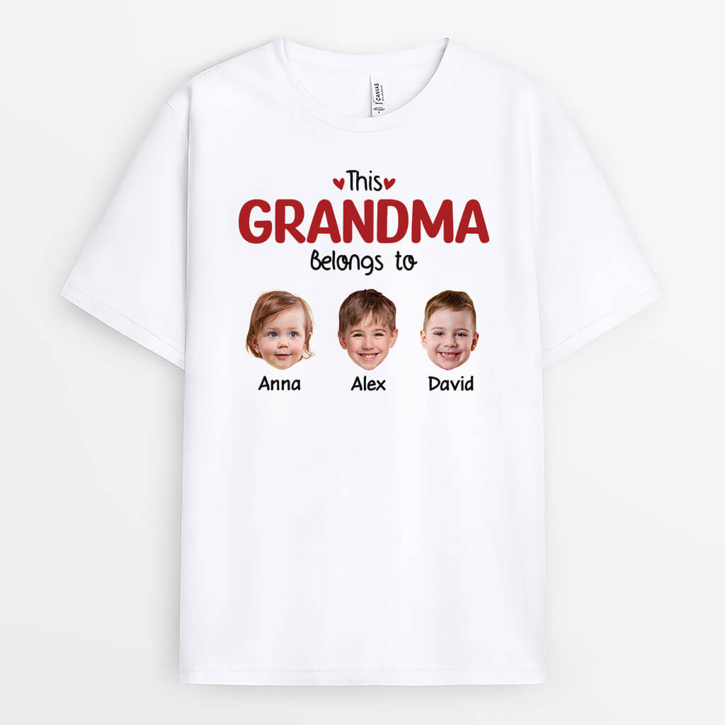 2168AUS1 personalized this mommy belongs to t shirt