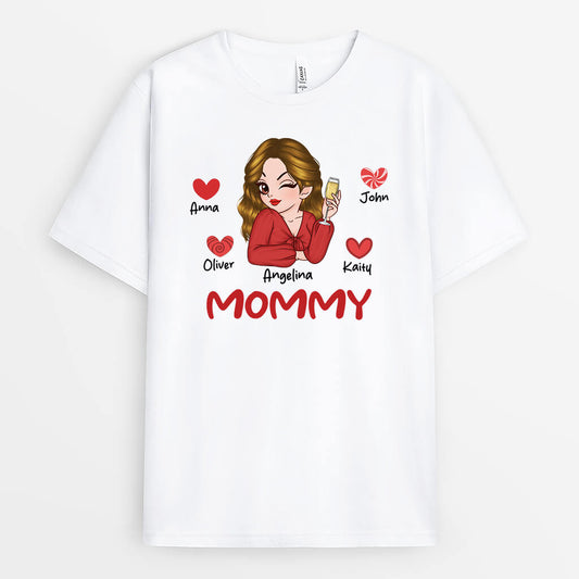 2186AUS2 personalized love cool grandma t shirt