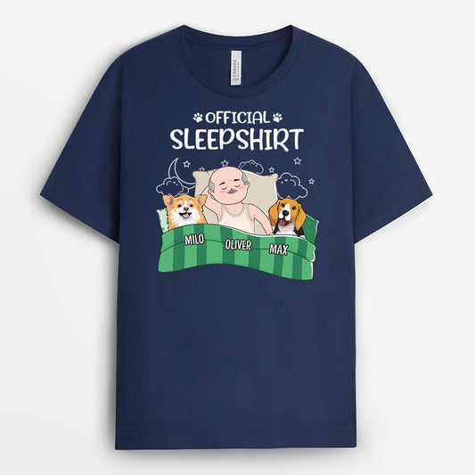 2216AUS2 personalized best dog official sleepshirt t shirt