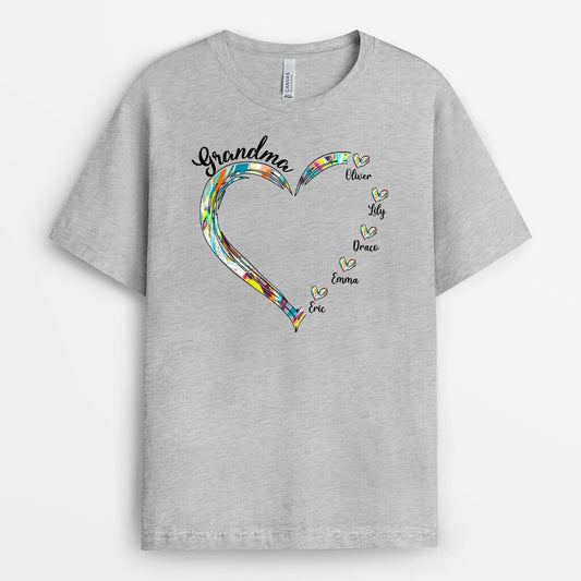 2221AUS1 personalized colorful mom hearts t shirt_2