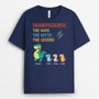 2440AUS2 personalized daddysaurus t shirt