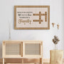 3335CUS3 personalized there is no greater gift than the love shared by a family canvas  personalized gift for family