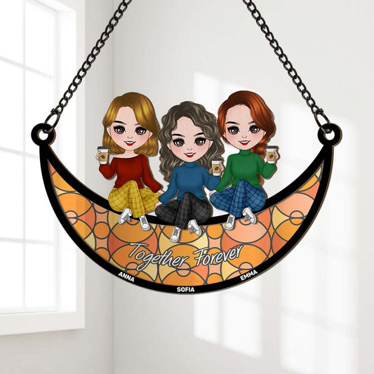 3772UUS1 together forever suncatcher  custom presents for friends 3772U8E0E