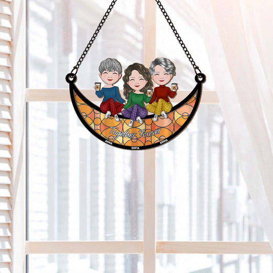 3772UUS2 together forever suncatcher  custom presents for friends 3772U8E0E