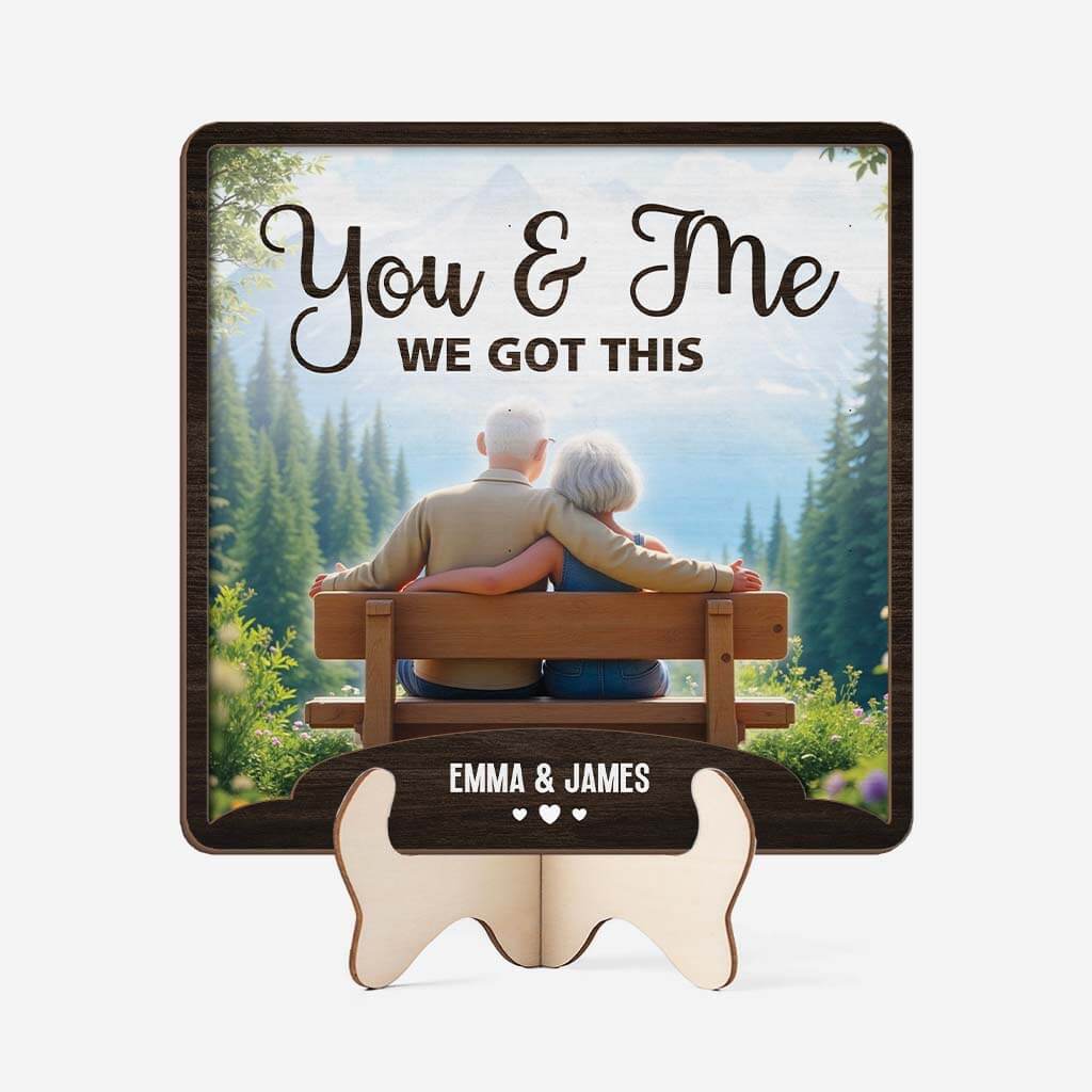 3781QUS1 youme we got this wooden plaque customized gifts for couple 3781Q5E5G_a7f0c347 6172 4870 b620 7cd5f5906987