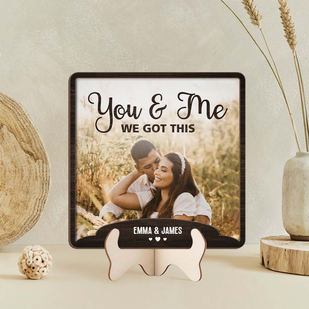 3781QUS2 youme we got this wooden plaque customized gifts for couple 3781Q5E5G_11255441 a980 4245 8cb4 4c29f3c913ef