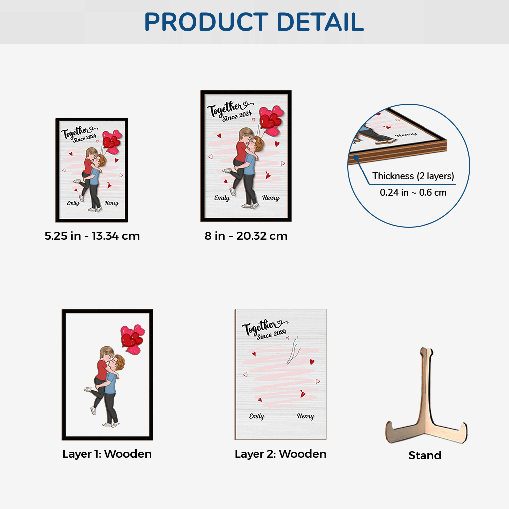 3783QUS3 together since wooden plaque personalized gifts for couples 3783Q3L8G