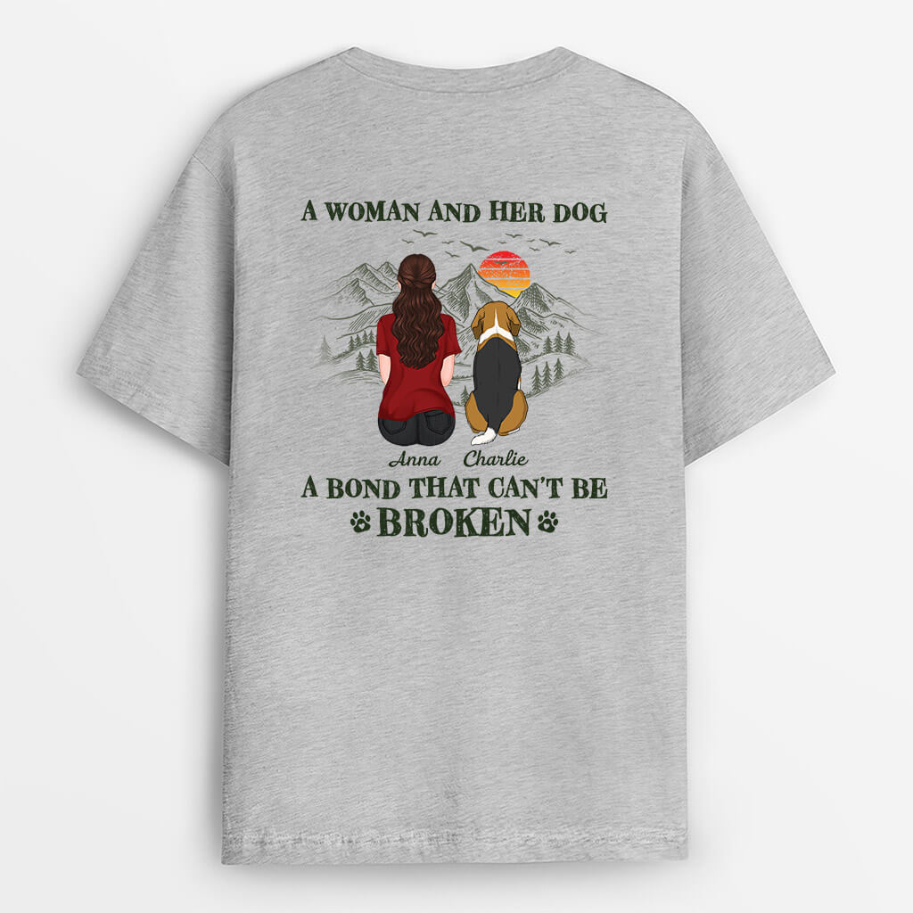 PersonalizedAGirlBoyAndHerHisDogT shirt_1