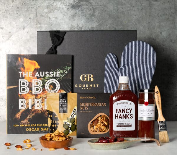 Grill Master Birthday Basket for Boyfriend
