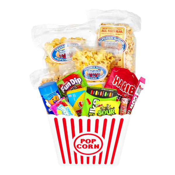 Movie Night Gift Basket for Boyfriend on Valentine's Day