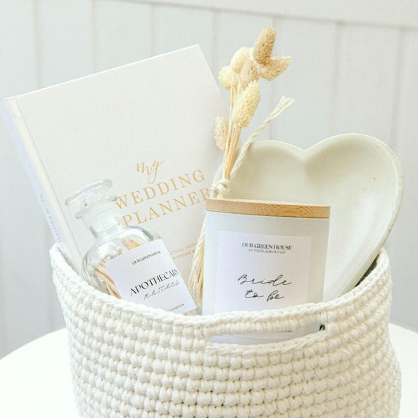 Wedding Planning Basket for Couples