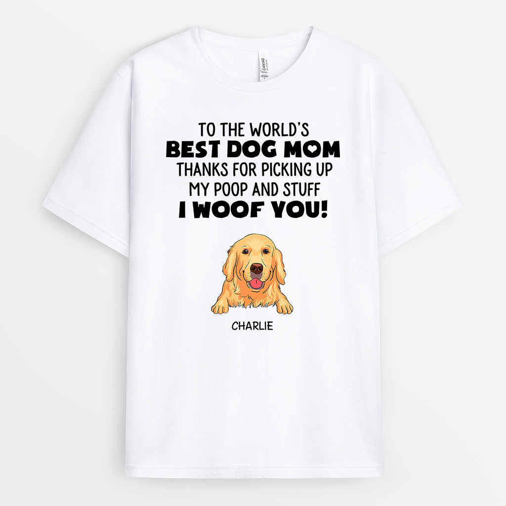0217A160CUS1 Personalized T shirts Gifts Dog Lovers Text