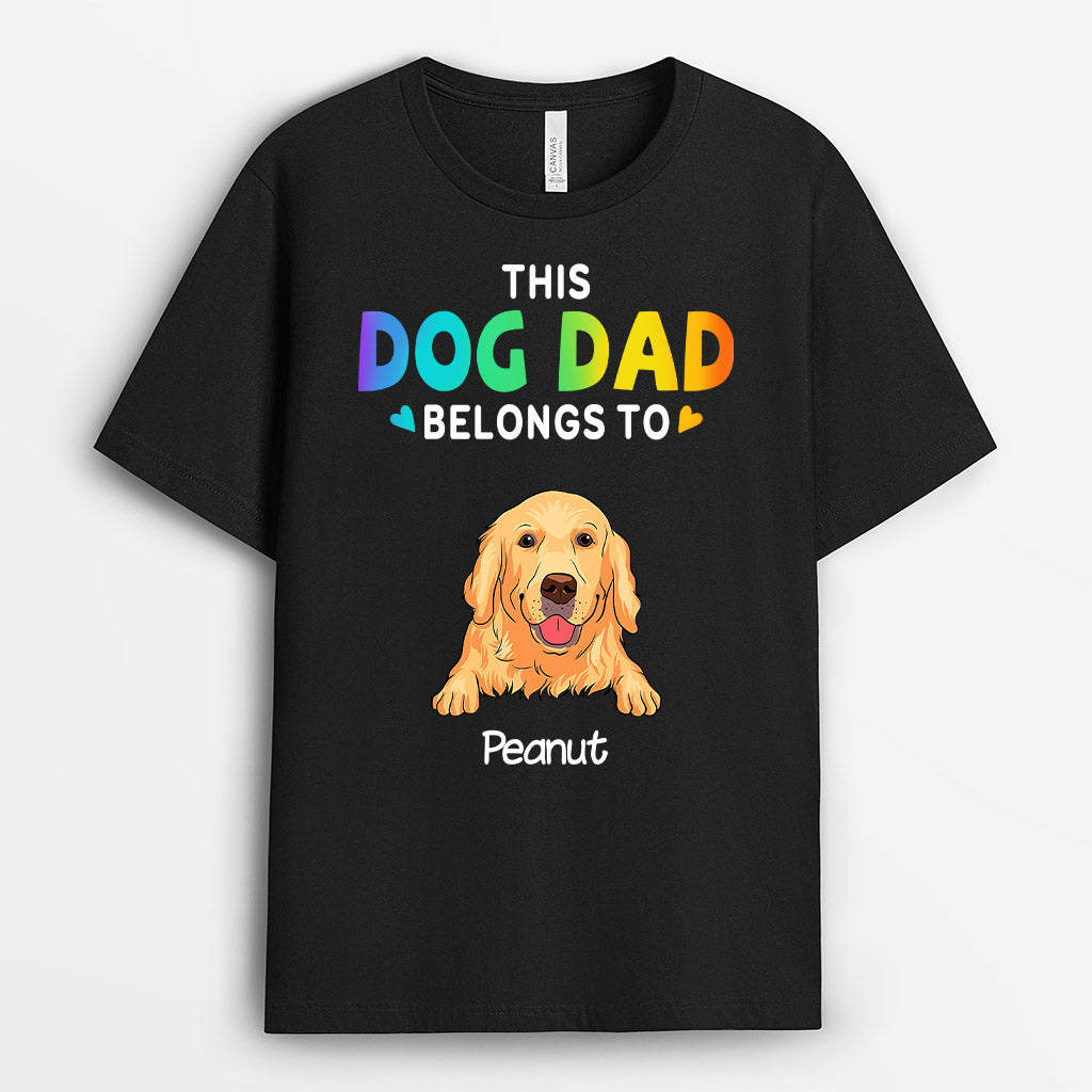 0234A240DUS1 Customized T shirts gifts Dog Grandpa Dad