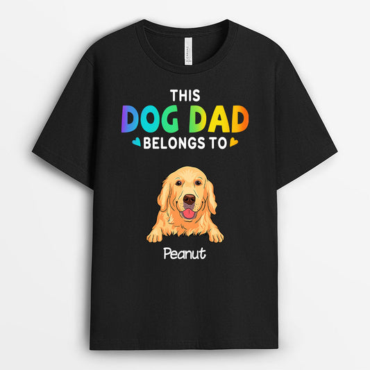 0234A240DUS1 Customized T shirts gifts Dog Grandpa Dad