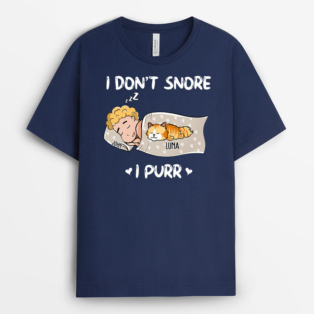 0243A247DUS2 Personalized T shirts presents Cat Lovers Sleep