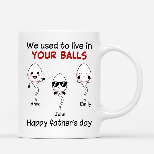 0275M248BUS1 Personalized Mug Gifts Kid Grandpa Dad