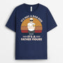 0319A948BUS2 Customized T shirts presents Man Grandpa Dad Text