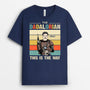 0329A268BUS2 Customized T shirts presents Man Grandpa Dad Text