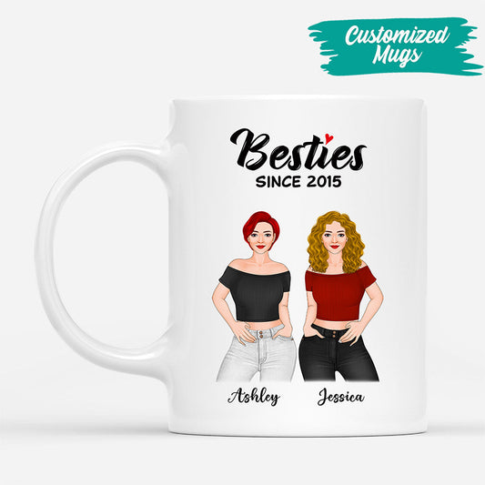 0370M267FUS2 Personalized Mug Presents Besties